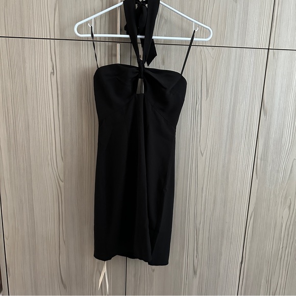 Abercrombie Black Halter Dress (NWT) - Picture 4 of 10